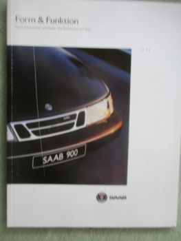 Saab 900 Form & Funktion Prospekt