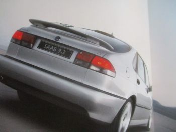 Saab 9-3 Prospekt Juni 2000