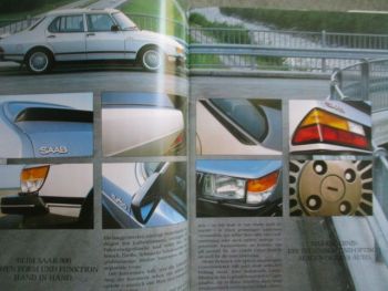 Saab 900 Prospekt 1981