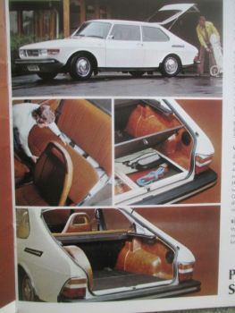 Saab 99 L Combi Coupé 1975 Prospekt