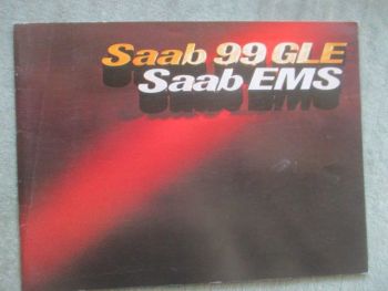 Saab 99 GLE +EMS Katalog 1977