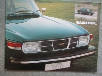 Saab 99 L Prospekt 1975