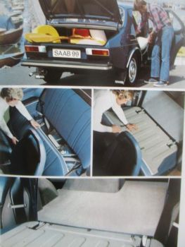 Saab 99 L Prospekt 1975