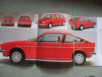 Alfa Romeo sprint veloce 1.5 Prospekt 1985