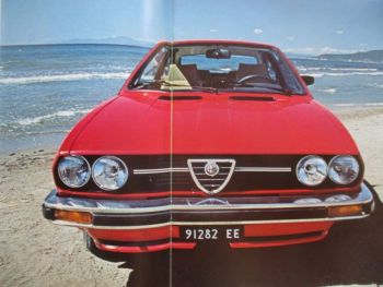 Alfa Romeo sprint veloce 1.5 Prospekt 1985
