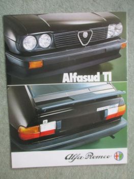 Alfa Romeo Alfasud TI Prospekt