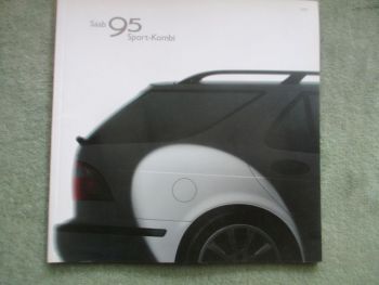 Saab 9-5 Sport-Kombi Prospekt Juni 2002