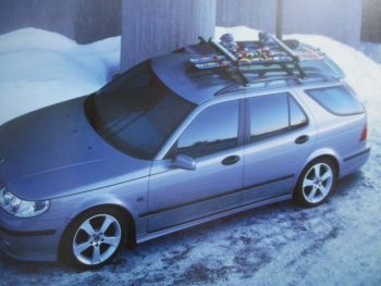 Saab 9-5 Sport-Kombi Prospekt Juni 2002
