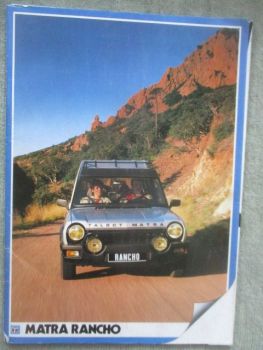 Talbot Matra Rancho Modelljahr 1983
