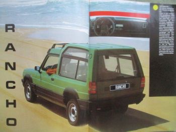 Talbot Matra Rancho 1982 Prospekt