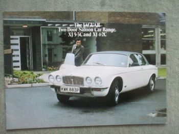 Jaguar XJ 5.3 C and XJ 4.2C Coupé Katalog Englisch