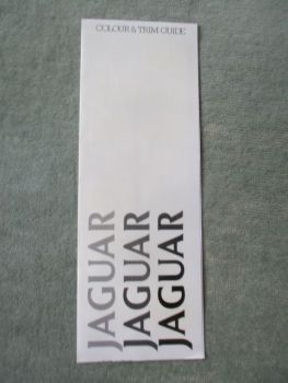 Jaguar Colour & Trim Guide