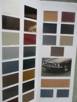 Jaguar Colour & Trim Guide