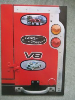 Land Rover V8 Niederlande Katalog