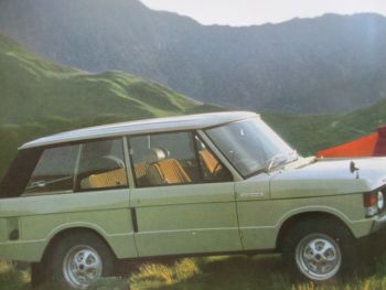 Range Rover Classic Series I November 1975