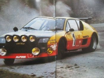 Alpine A310 Renault Prospekt Deutsch