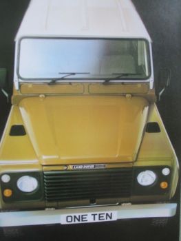 Land Rover Pritschenwagen Kastenwagen Deutsch