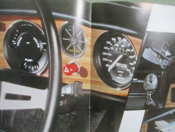Triumph 2500TC +2000TC +2500S Estate Oktober 1975 Englisch