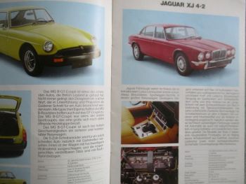 Austin Morris MG Tiumph Rover Jaguar Autohaus Theo Decker Katalog