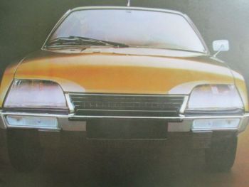 Citroen CX 2000 +2200 Prospekt Januar 1975