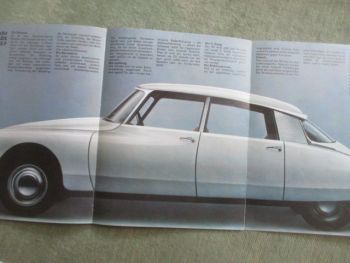 Citroen DS D-Special D-Super +Break 20 und 21 August 1970
