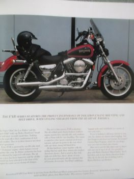 Harley-Davidson Motorcycles 1992 USA Broschüre