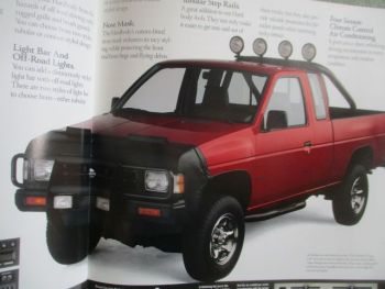 Nissan Hardbody 1990 Broschüre USA
