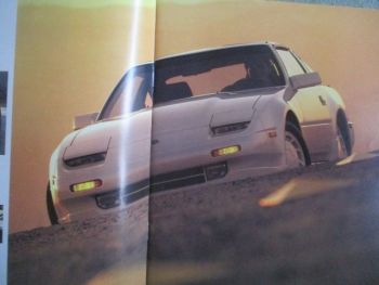 Nissan Cars & Trucks USA 1988 Broschüre