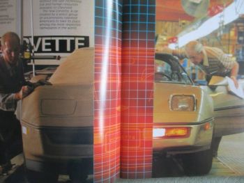 Chevrolet Corvette C4 Februar 1983 USA Brochure