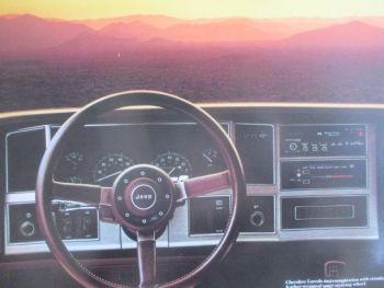 Jeep Cherokee (XJ) Prospekt USA 1987