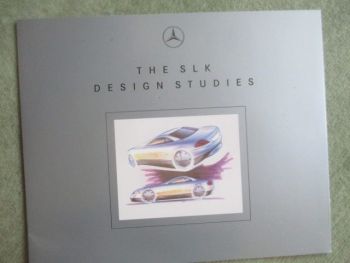 Mercedes Benz The SLK Design Studies 1994
