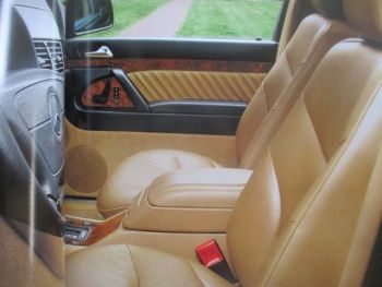 Mercedes Benz S-Class W140 C140 1994 USA Brochure