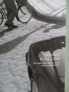 Infiniti 1997 car brochure USA