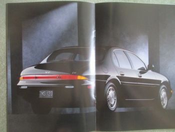 Infiniti 1997 car brochure USA