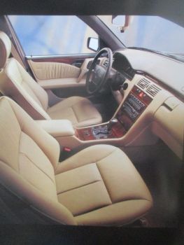 Mercedes Benz E420 W210 USA Brochure Englisch