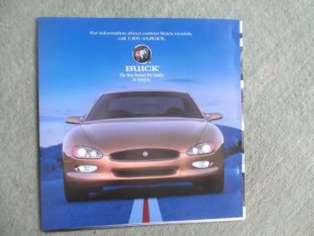 Buick XP2000 A5 Format Car Brochure Englisch