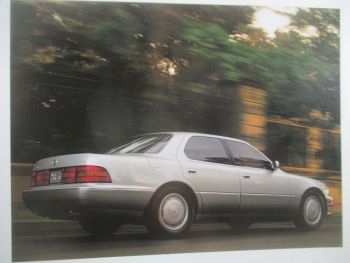 Lexus LS (UCF10) Prospekt USA 1994 Englisch