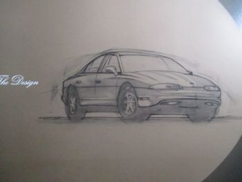 Oldsmobile Aurora 1996 Großformat USA Brochure