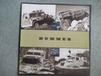 Hummer H1 Brochure 1996 Großformat