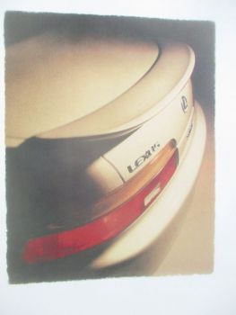 Lexus SC400 SC300 1993 USA brochure
