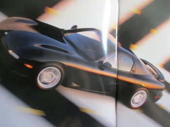 Mazda RX-7 (F3DS) USA Broschüre 1992 sports car