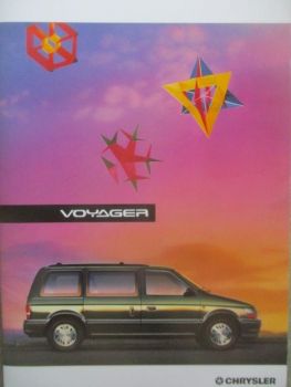Chrysler Voyager (Typ AS/ES) August 1993 USA