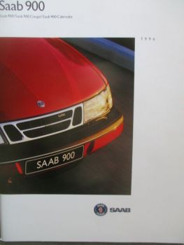 Saab 900 +Coupé +Cabriolet 1996 Prospekt