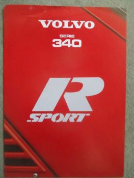 Volvo 340 R Sport Prospekt 1981