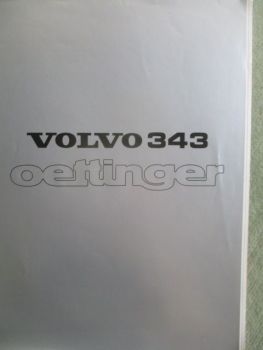 Volvo 343 Oettinger Prospekt 1979