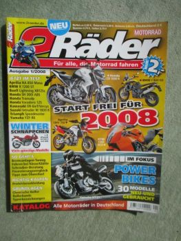 Motorrad 2 Räder Januar 2008