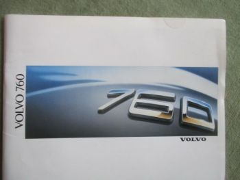 Volvo 760 Limousine 1988 Katalog