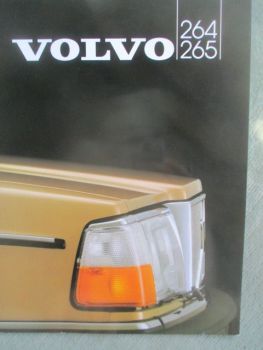 Volvo 264GL GLE 265GL Limousine Kombi 1982