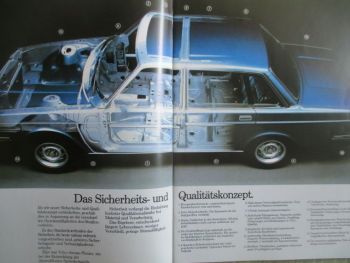 Volvo 240GL Limousine +Kombi Turbo Diesel GLE Katalog 1983