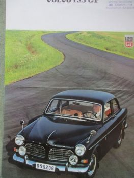 Volvo 123 GT GT Amazon Englischer Katalog August 1966